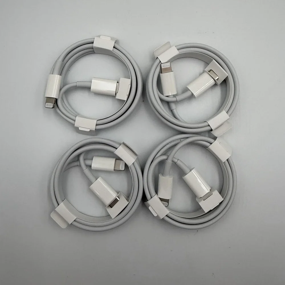 (4) Genuine Apple USB-C To Lightning Charge Cable - 1 Meter